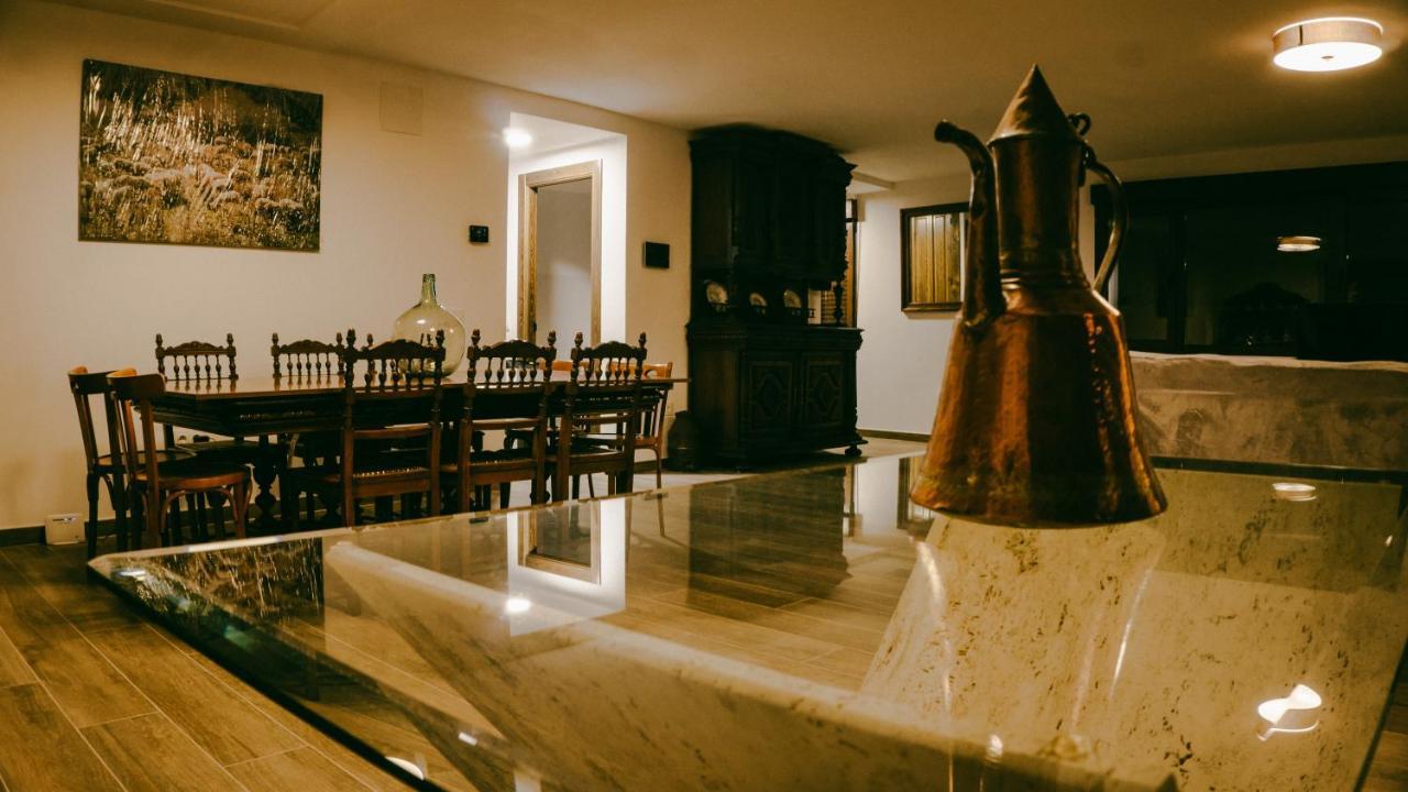 El Aprisco, Con Piscina Climatizada En Hueva-Guadalajara Villa Eksteriør bilde